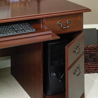 Sauder heritage outlet desk